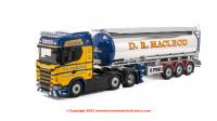 76SNG003 Oxford Diecast Scania S Series Cylindrical Tanker D R Macleod
